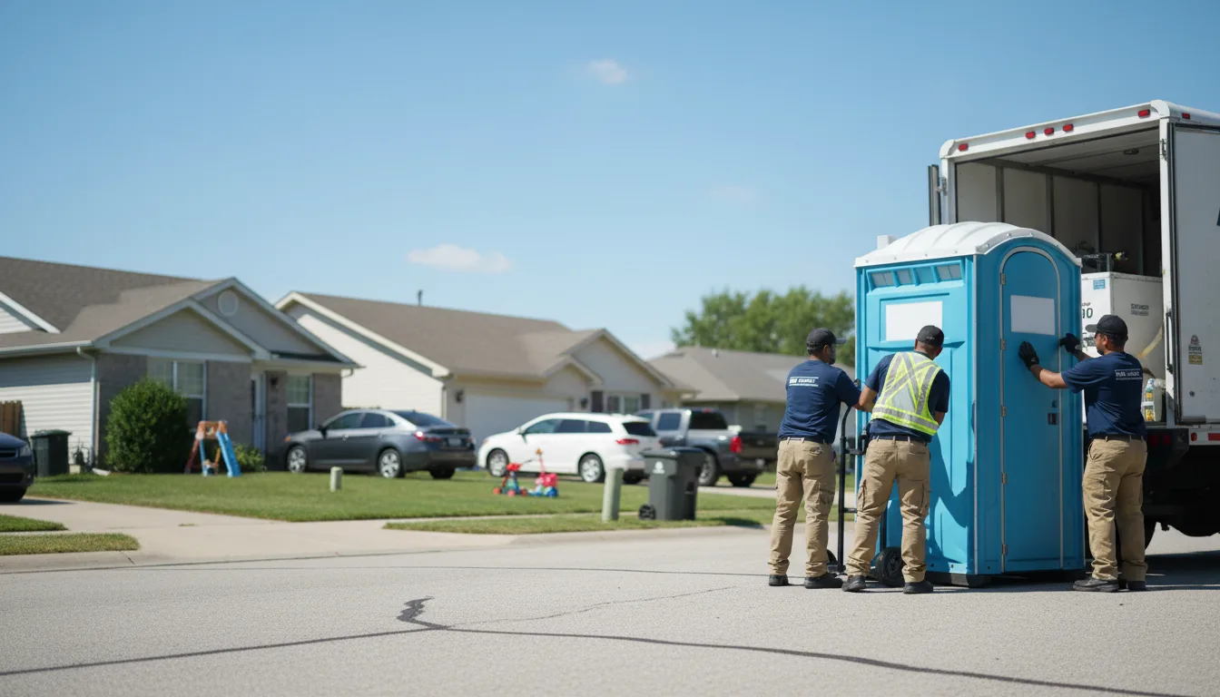 Standard Porta Potty Rentals in Broadview, IL near me